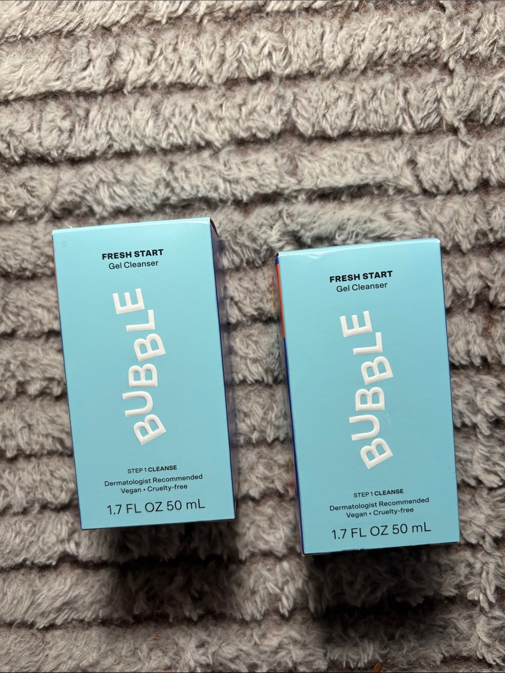 BUBBLE Fresh Start Gel Cleanser Duo — Lot of 2